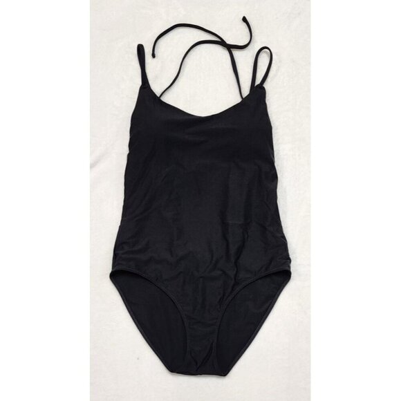 Athleta Keyhole One Piece Swimsuit in Black Size Small - Picture 3 of 4